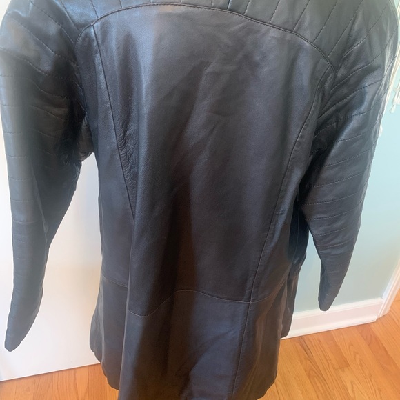 Vintage Chetta B Leather Coat - Picture 3 of 10